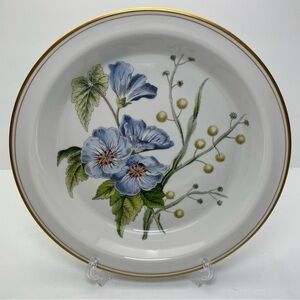 Spode England Pie Plate Stafford Flowers